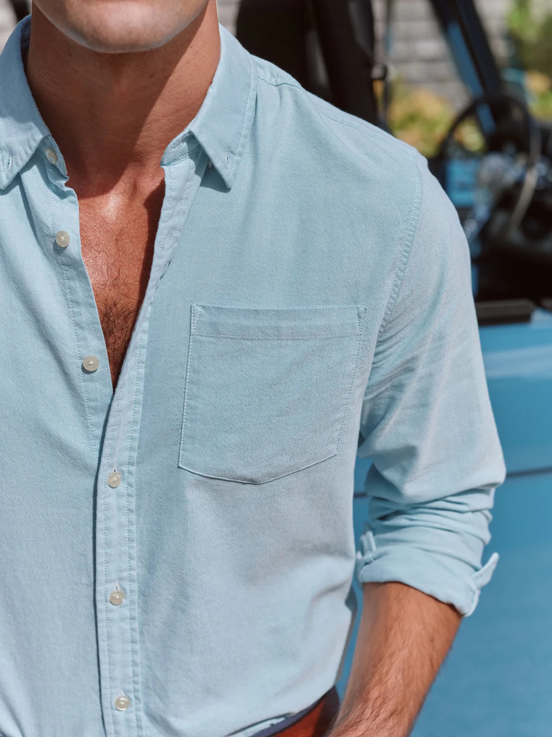 Fair Harbor Salty Oxford Shirt