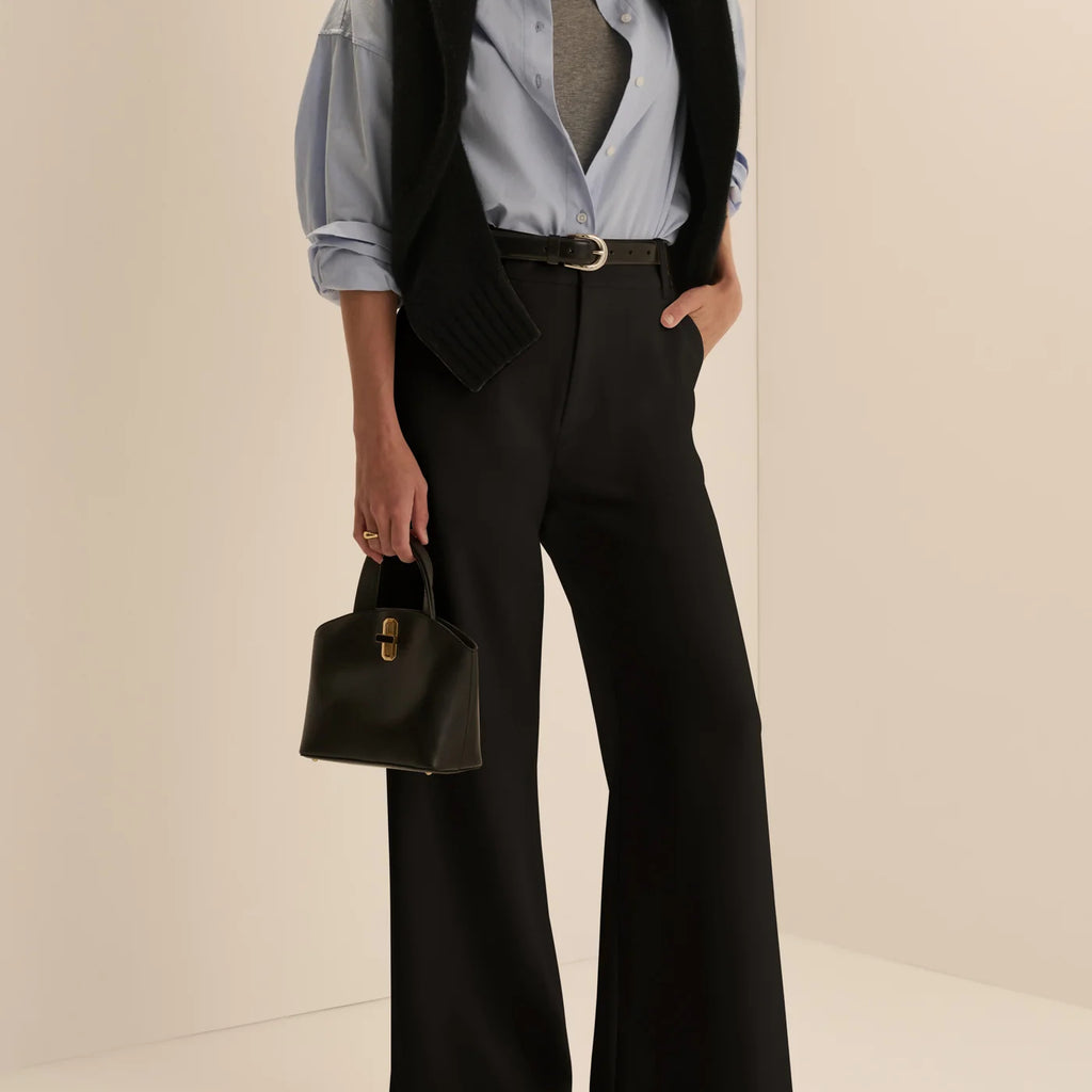 Favorite Daughter The Petite Jones Wide Leg Pant
