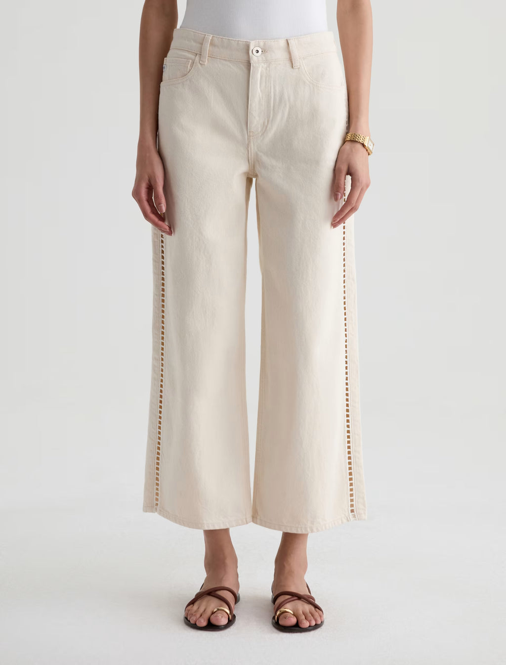 AG Saige Wide Leg Crop Jean