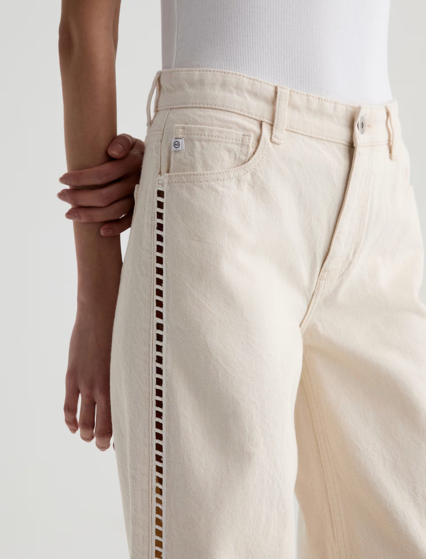 AG Saige Wide Leg Crop Jean