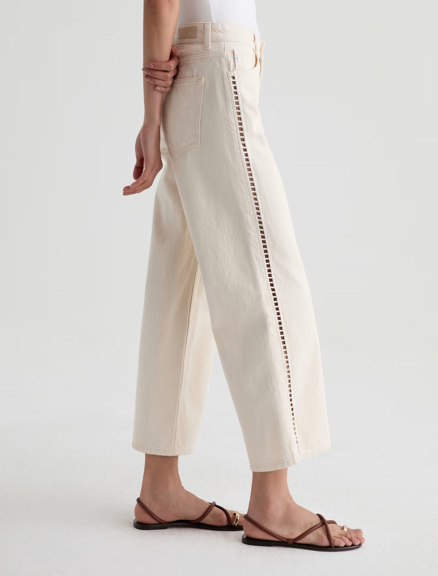 AG Saige Wide Leg Crop Jean