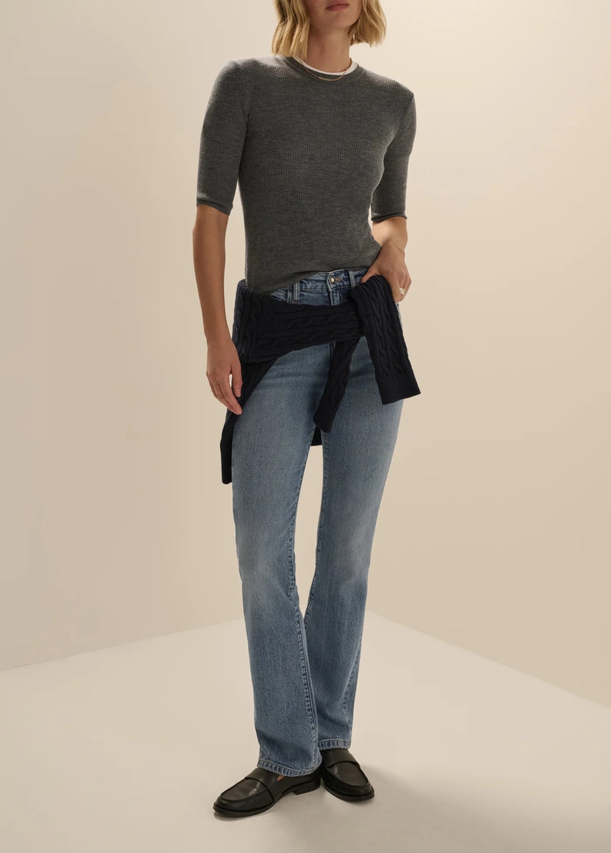 Favorite Daughter The Amelia Crewneck Top