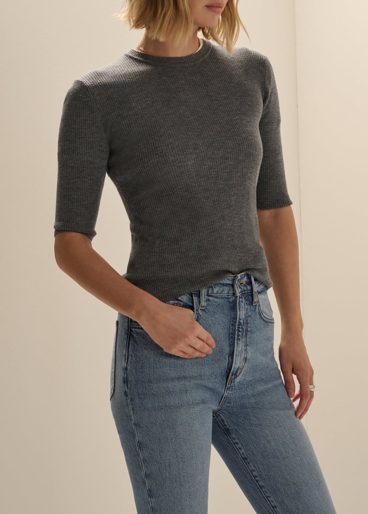 Favorite Daughter The Amelia Crewneck Top