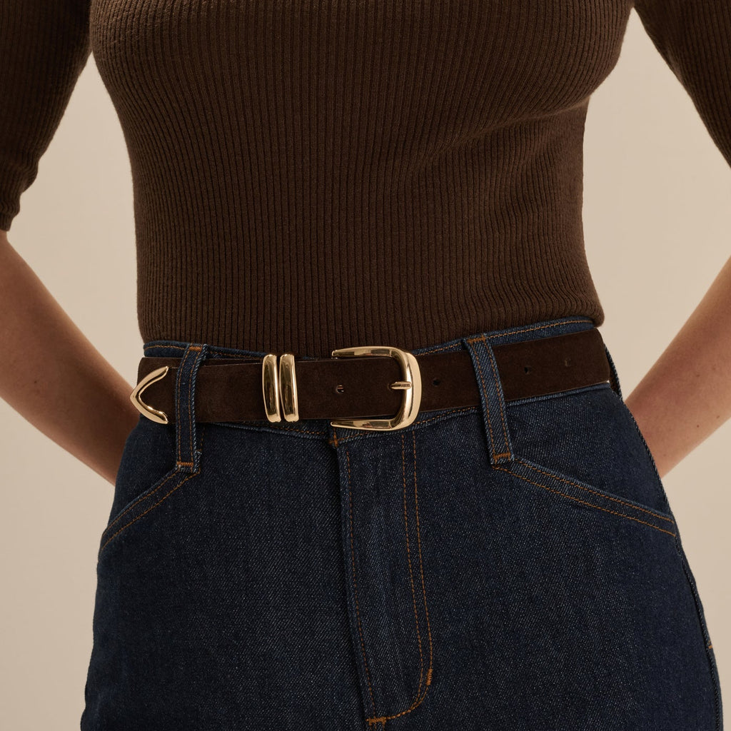 Favorite Daughter The Suede Jordan Belt