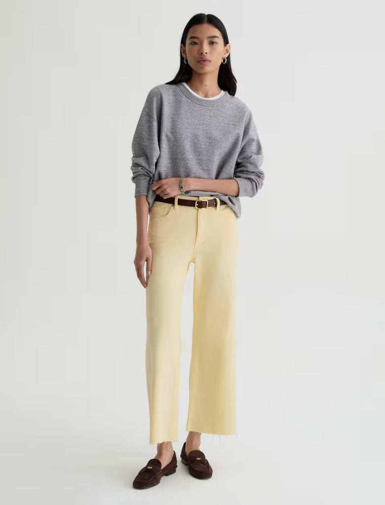 AG Saige Wide Leg Crop Jean