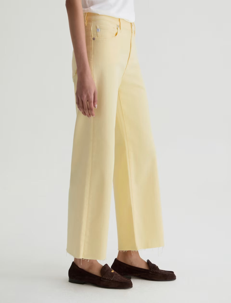 AG Saige Wide Leg Crop Jean