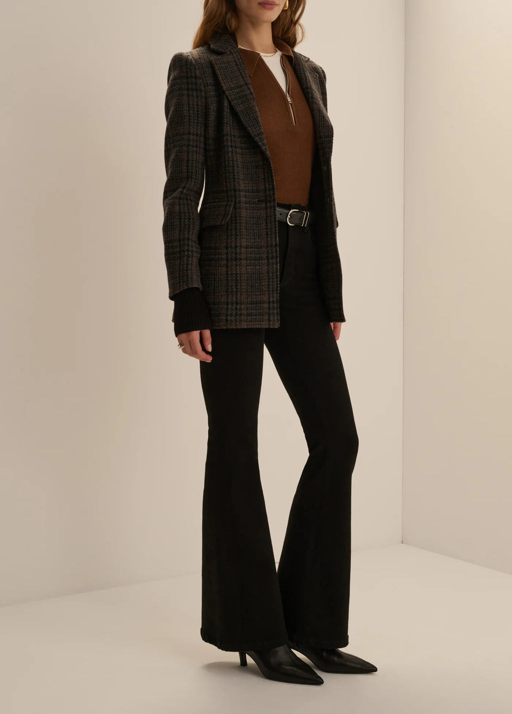 Favorite Daughter The Plaid City Blazer