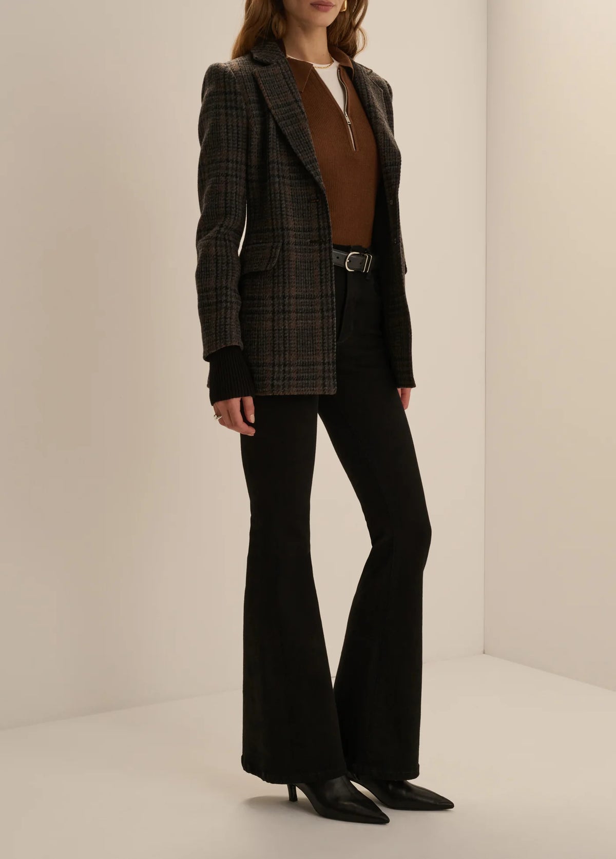 Favorite Daughter The Plaid City Blazer