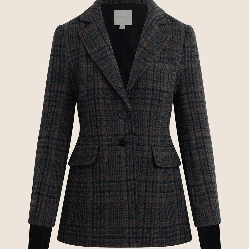 Favorite Daughter The Plaid City Blazer