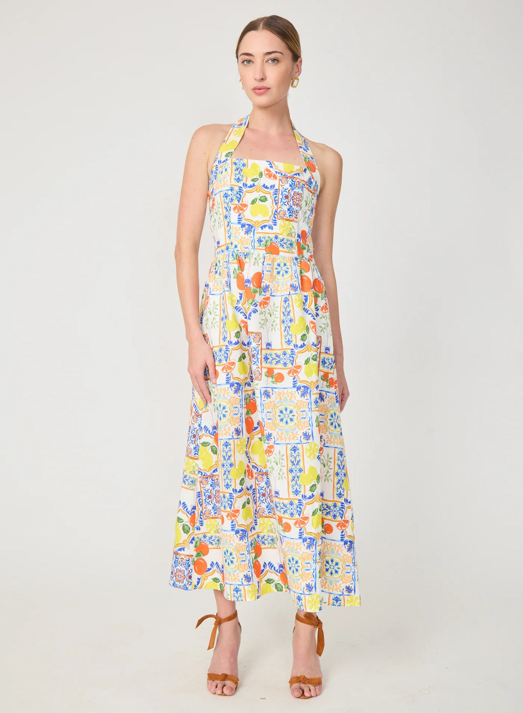 Gilner Farrar Colby Dress Naples Print