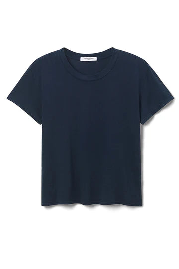 Perfect White Tee Harley Crispy Lightweight Cotton Boxy Crew Tee