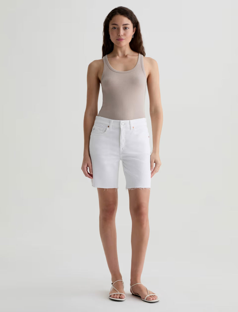 AG Jeans Ex-Boyfriend Mid-Rise Bermuda Short
