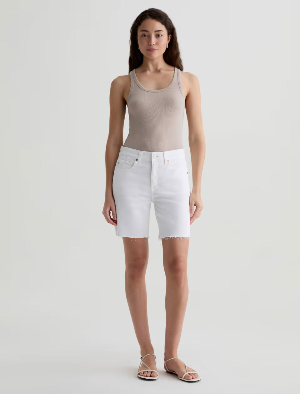 AG Jeans Ex-Boyfriend Mid-Rise Bermuda Short