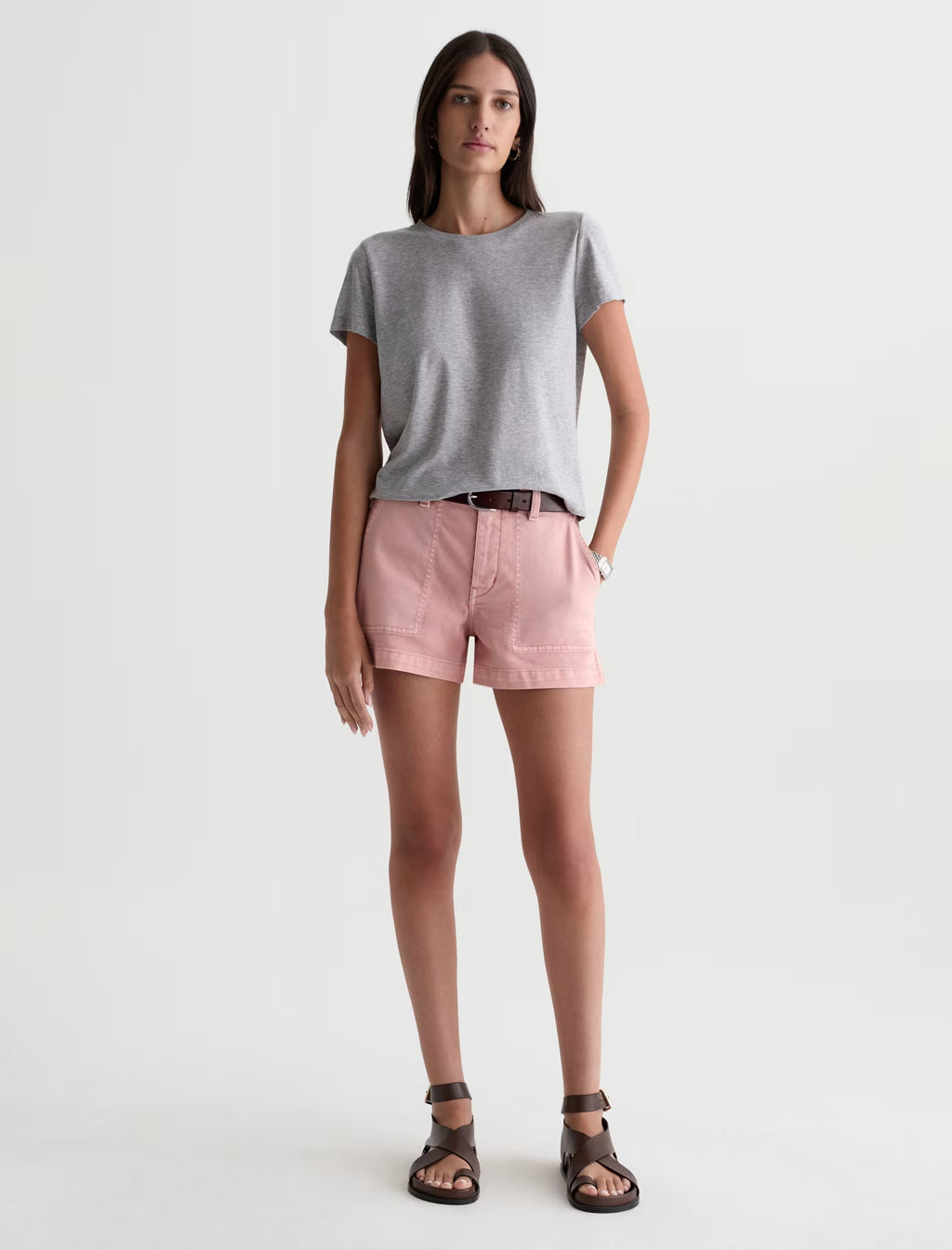 AG Analeigh Mid-Rise Utility Short