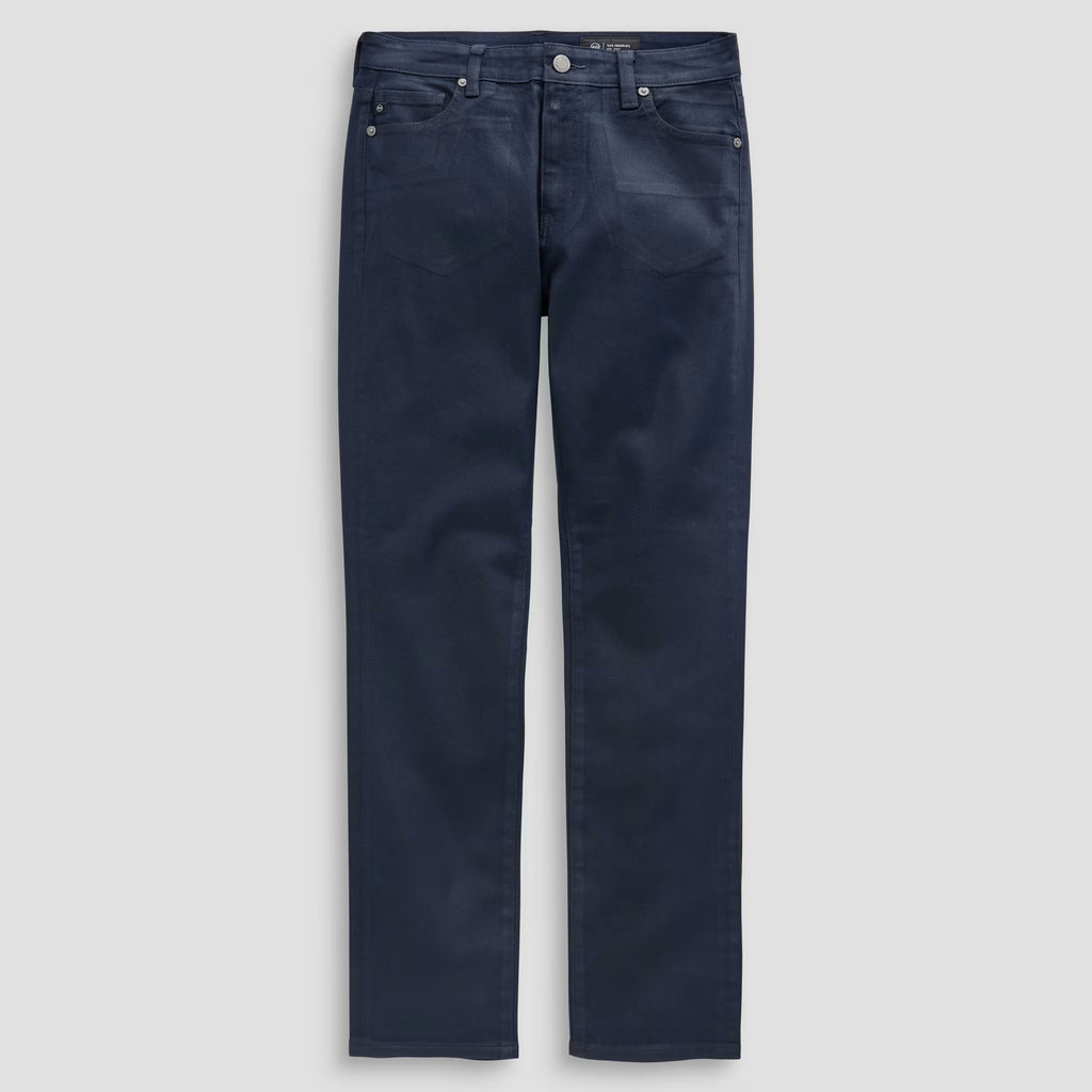 AG Mari Coated Jean Mid-Rise Slim Straight