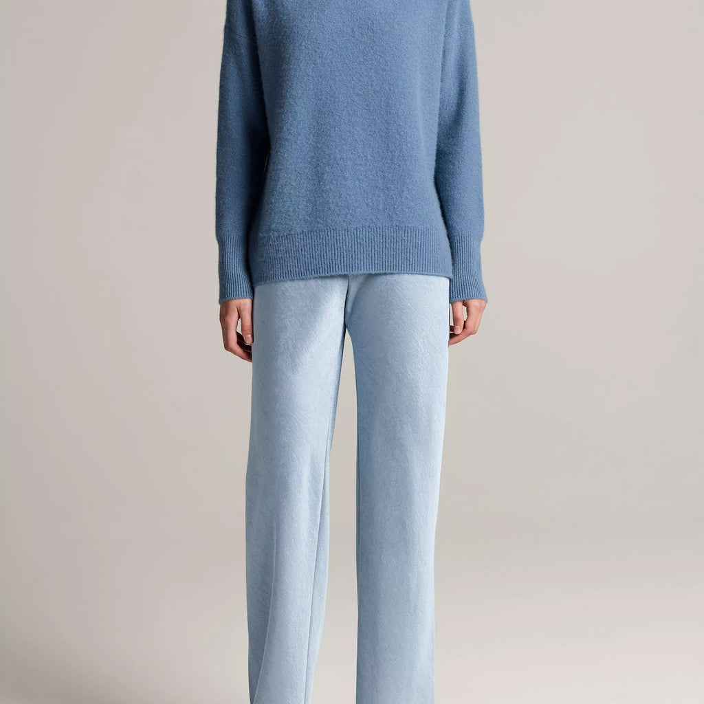 Vince Plush Cashmere Funnel-Neck Sweater
