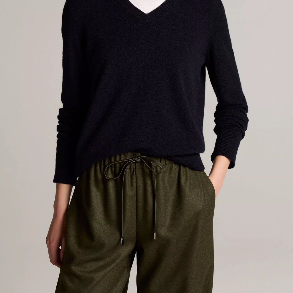 Vince Cashmere Casual V-Neck Sweater