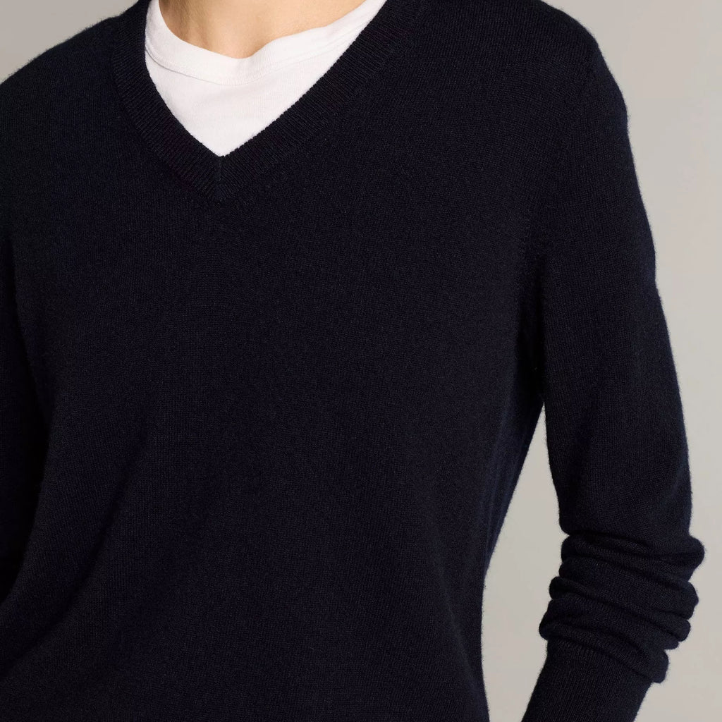 Vince Cashmere Casual V-Neck Sweater