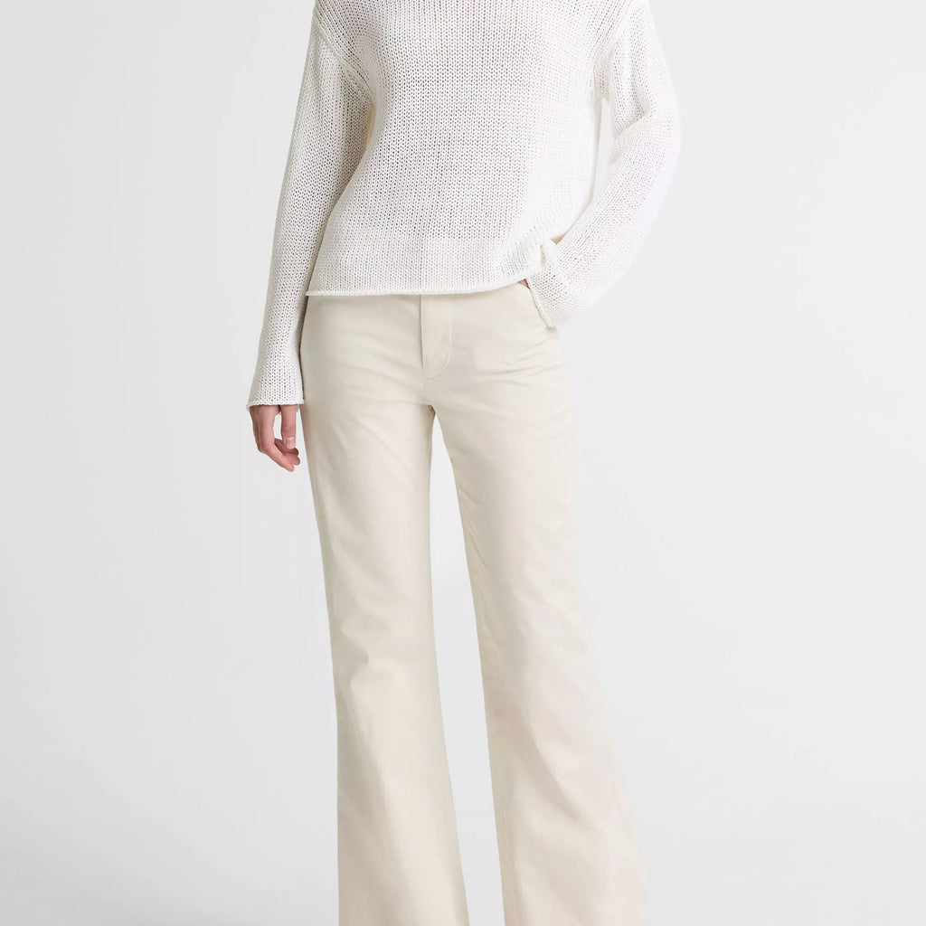 Vince Italian Coated Cotton-Blend Sweater