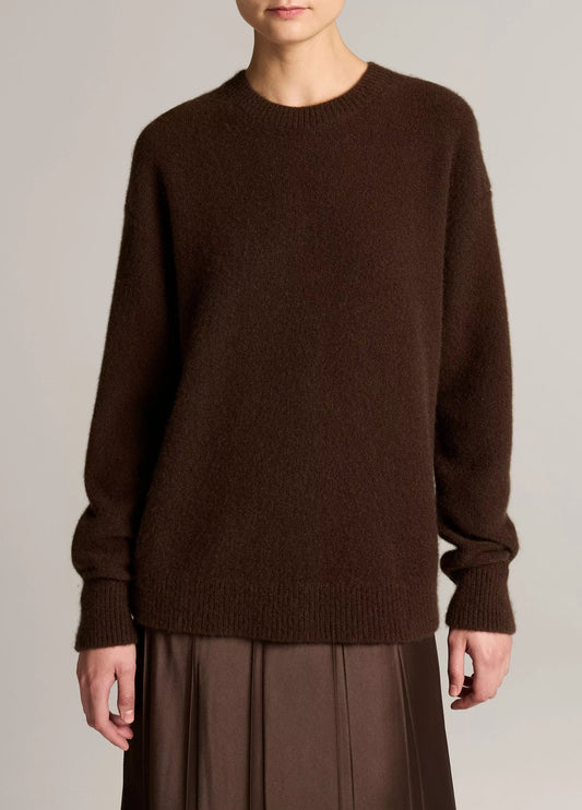 Vince Plush Cashmere Crew Neck Sweater