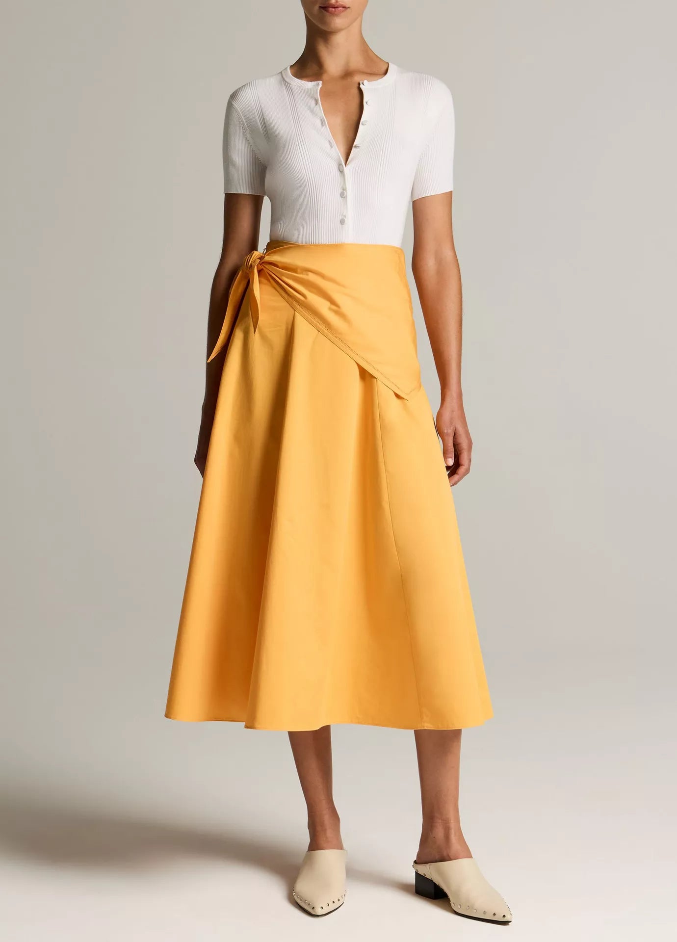 Vince Ribbed Cotton Short-Sleeve Cardigan