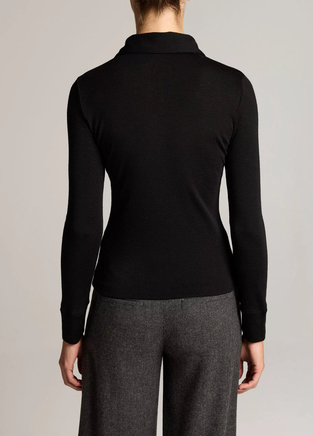 Vince Multi-Button Collared Cardigan Top