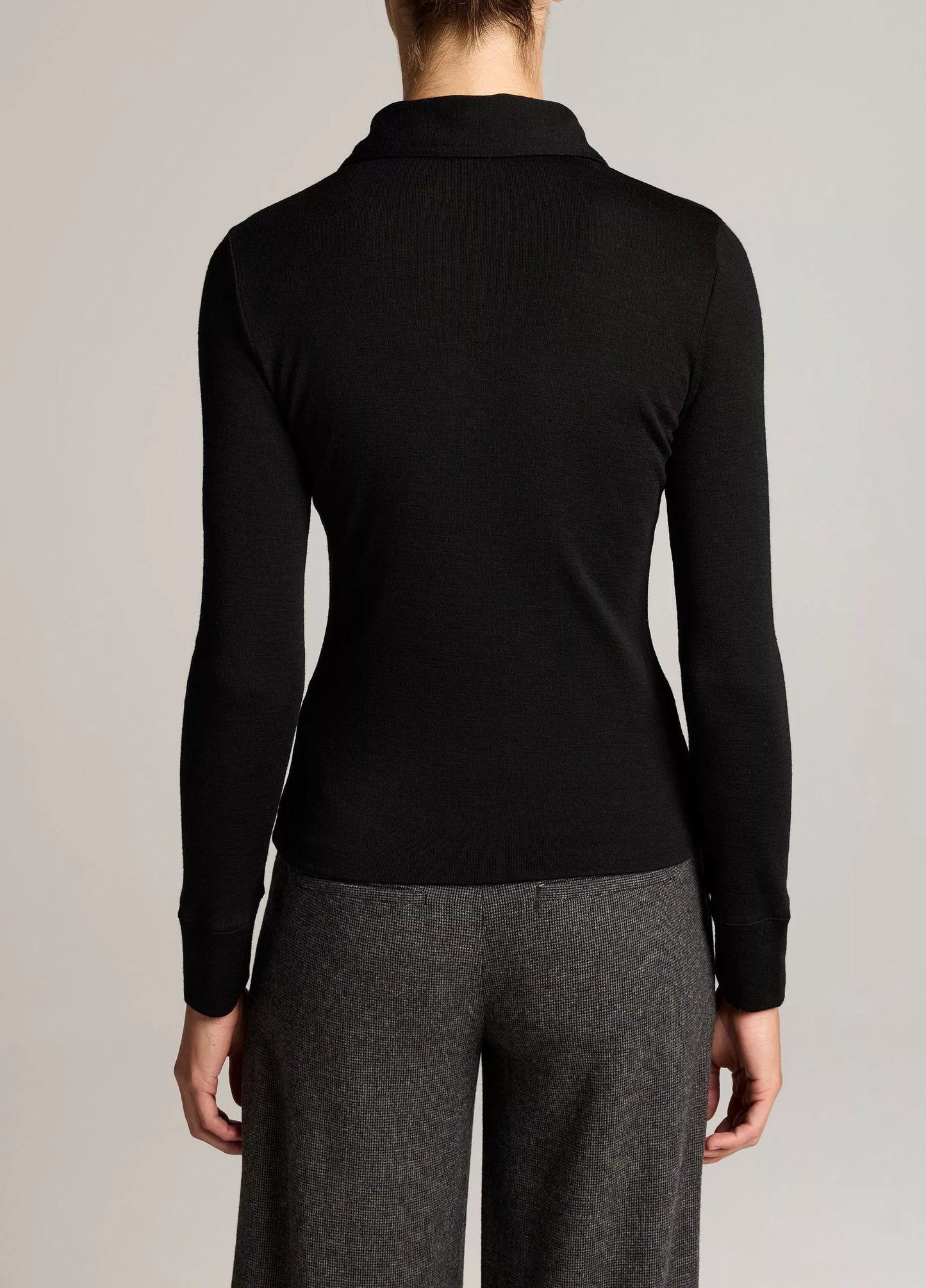Vince Multi-Button Collared Cardigan Top
