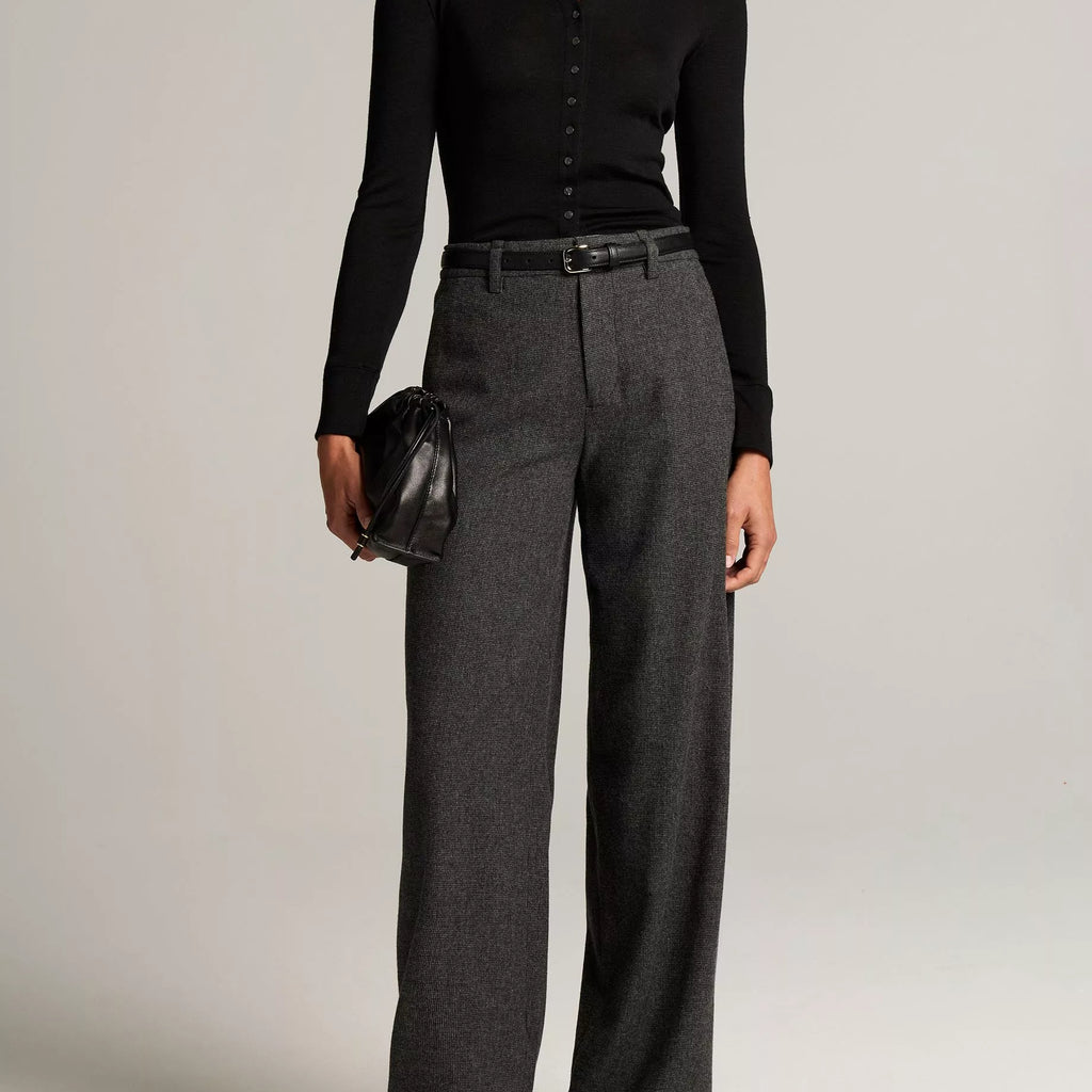 Vince Multi-Button Collared Cardigan Top