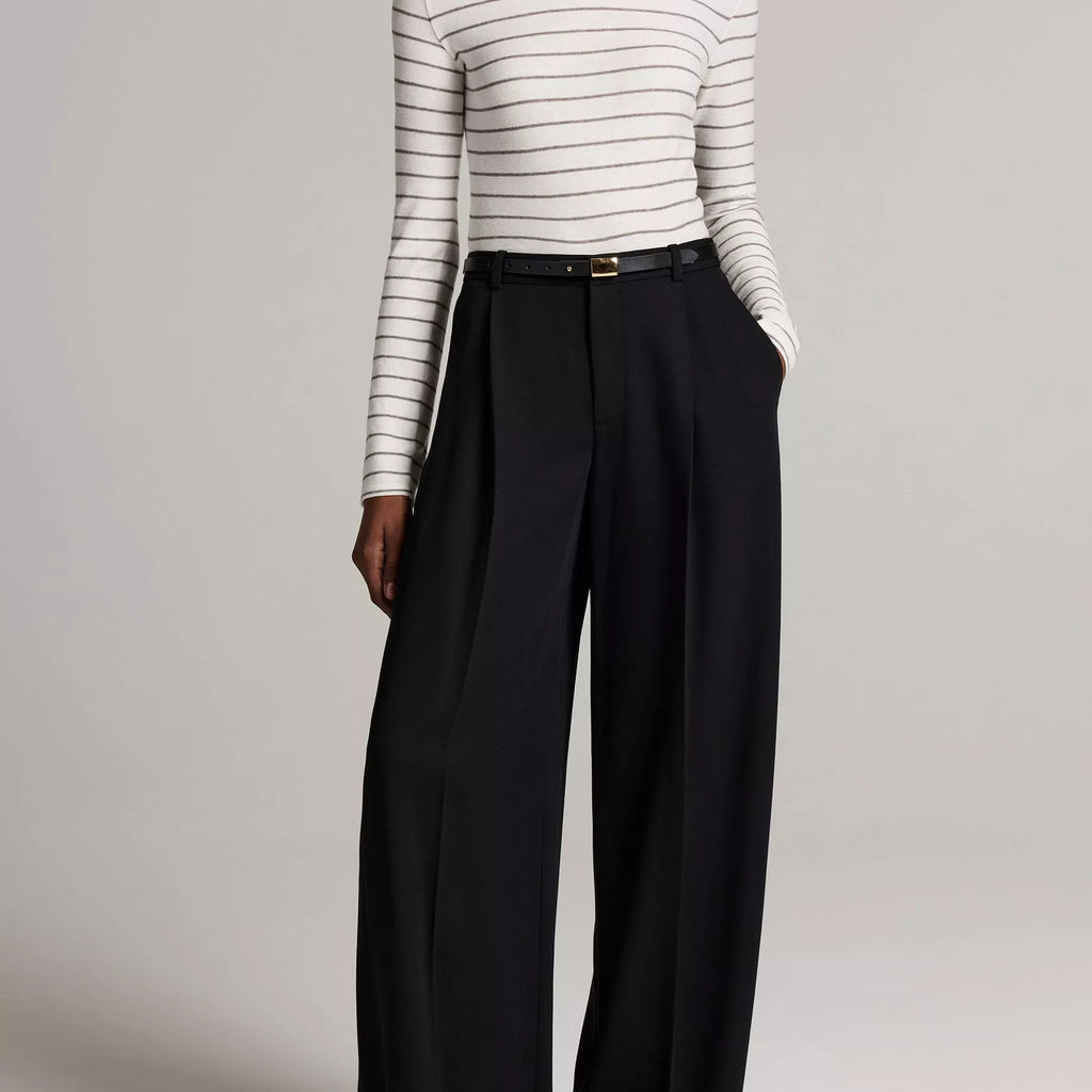 Vince Striped Cotton Long-Sleeve T-Shirt
