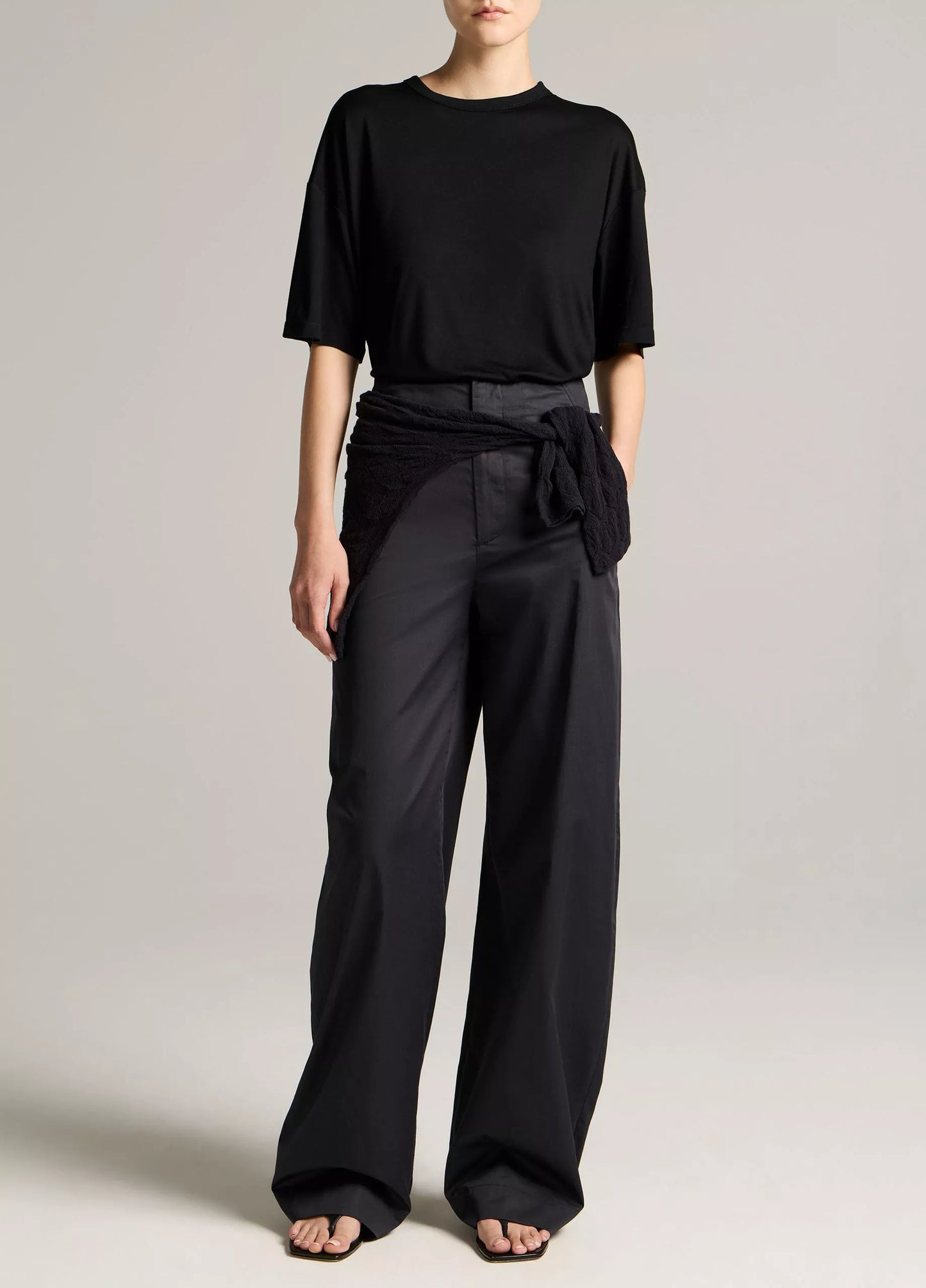 Vince Modal-Silk Relaxed T-Shirt
