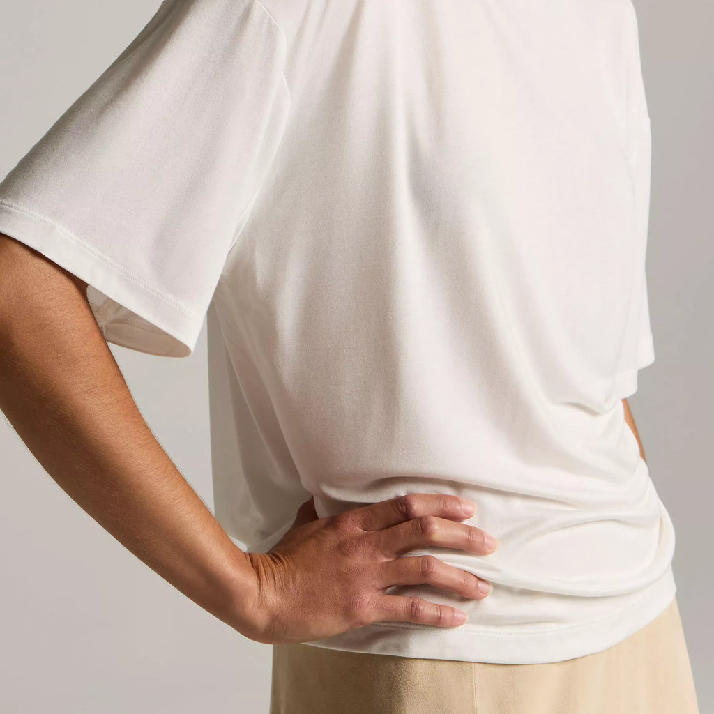 Vince Modal-Silk Relaxed T-Shirt