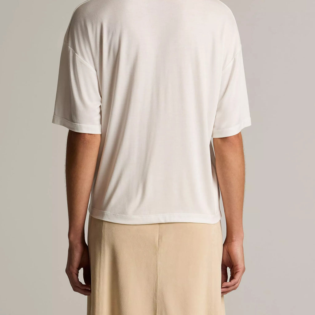 Vince Modal-Silk Relaxed T-Shirt