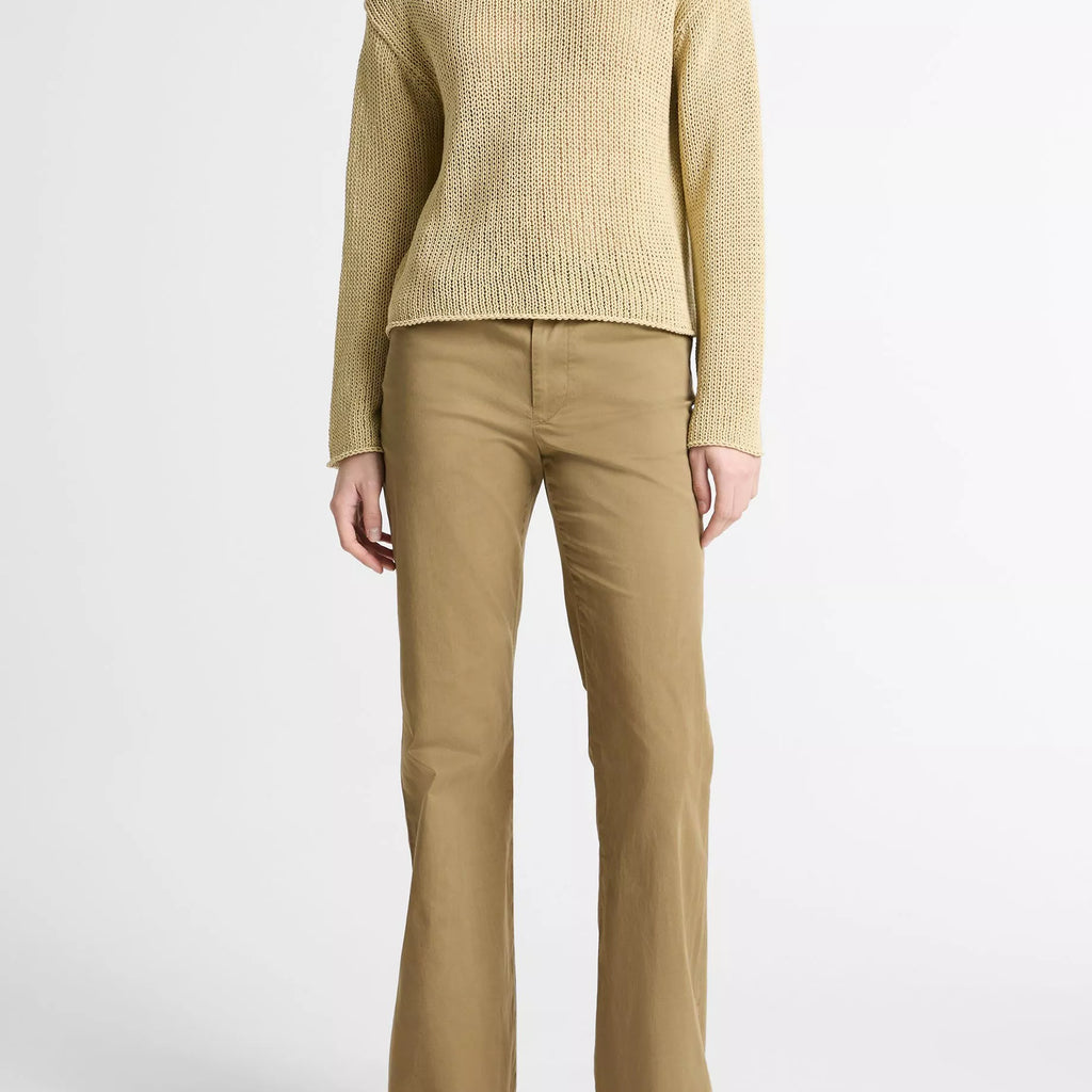 Vince Italian Coated Cotton-Blend Sweater