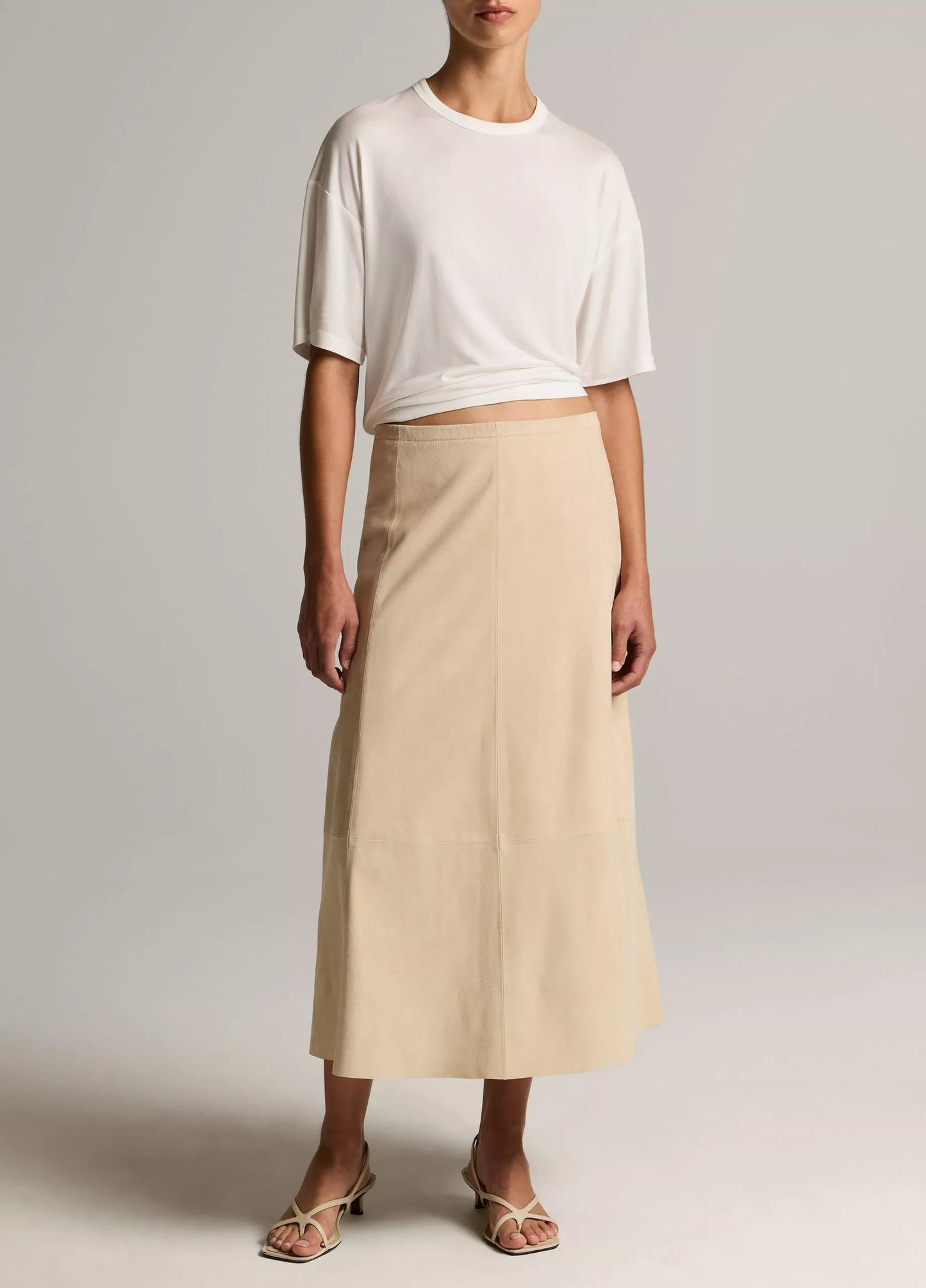 Vince Modal-Silk Relaxed T-Shirt