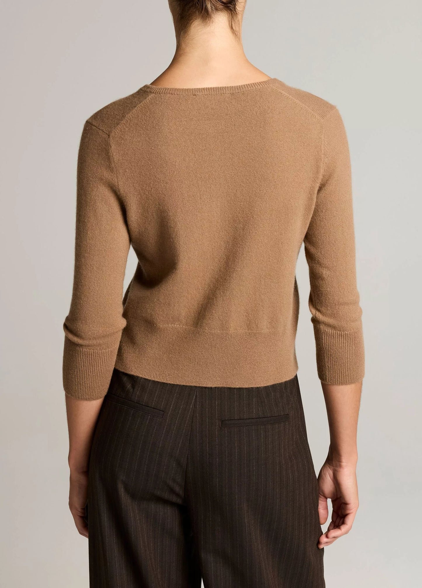 Vince Metal-Button Wool & Cashmere-Blend Cardigan