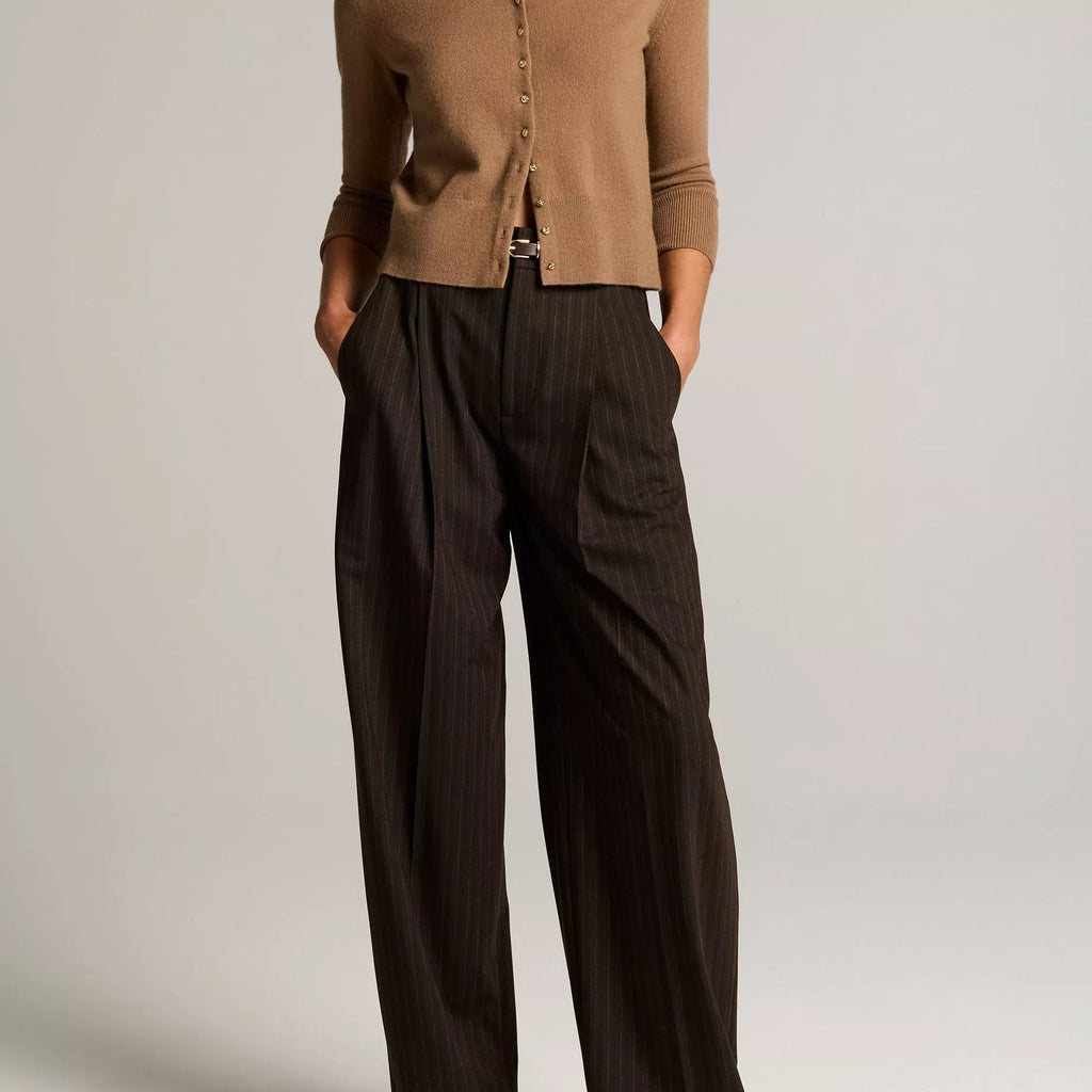 Vince Metal-Button Wool & Cashmere-Blend Cardigan