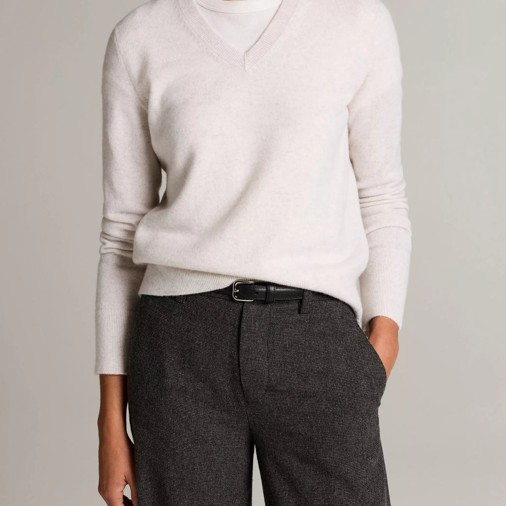 Vince Cashmere Casual V-Neck Sweater