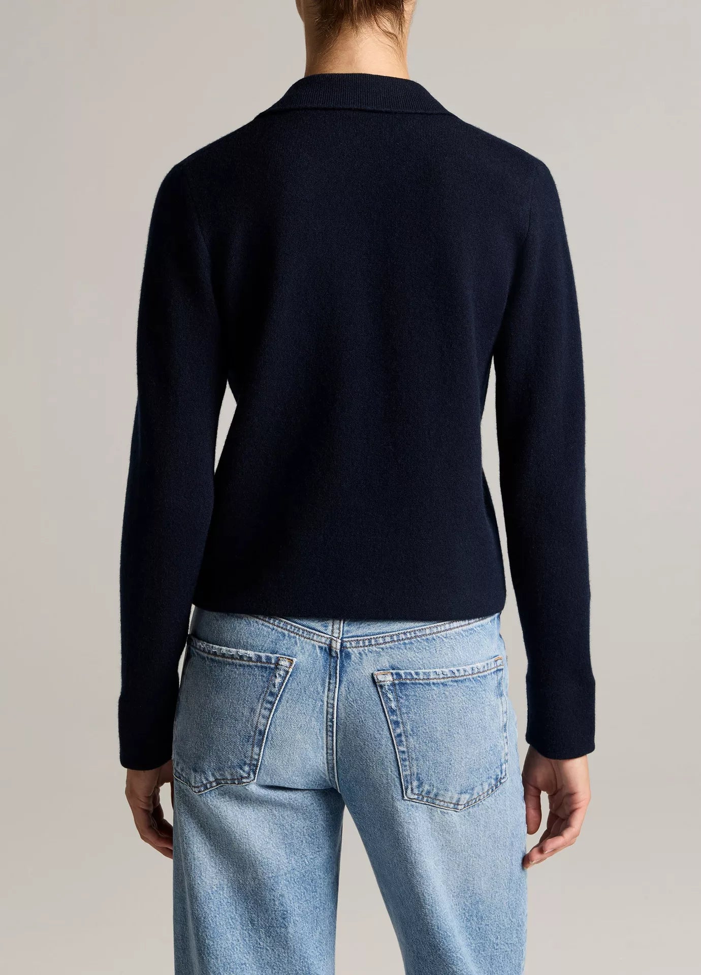 Vince Notch-Collar Double-Face Wool-Blend Cardigan