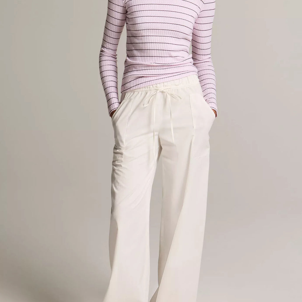 Vince Striped Ribbed Cotton Long-Sleeve T-Shirt