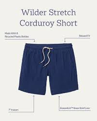 Fair Harbor Wilder Stretch Corduroy Short