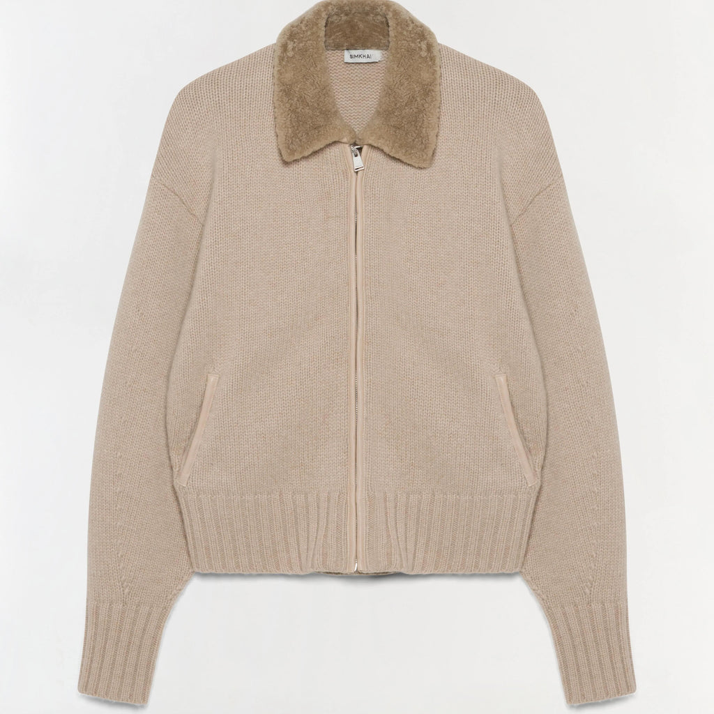 Simkhai Zorina Wool Cashmere Cardigan