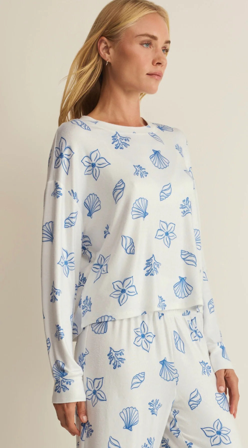Z Supply Seashore Pajama Top