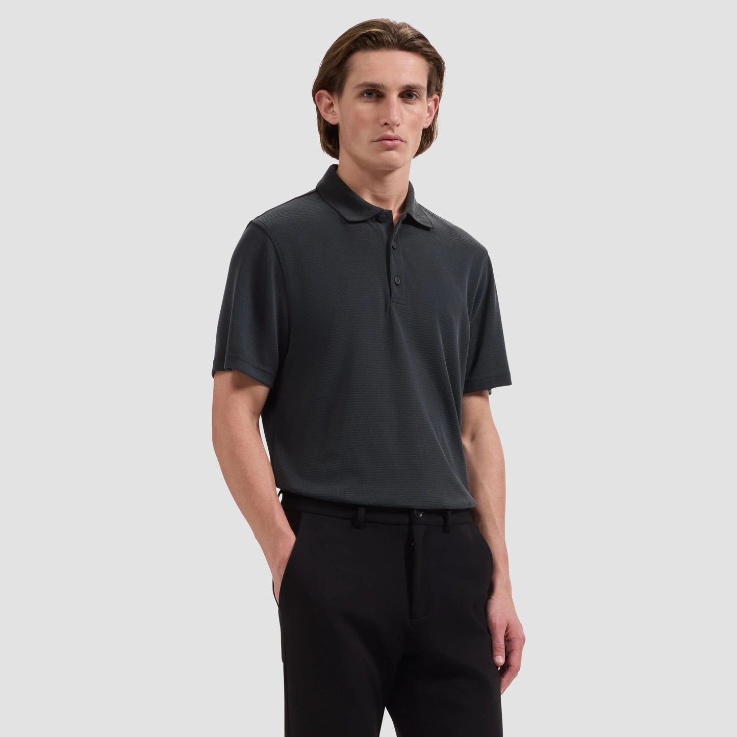 Bugatchi Oscar Ottoman Polo Shirt