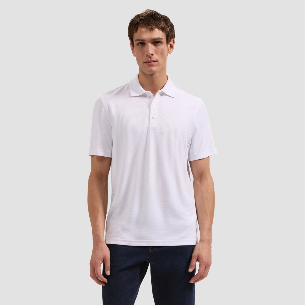 Bugatchi Oscar Ottoman Polo Shirt