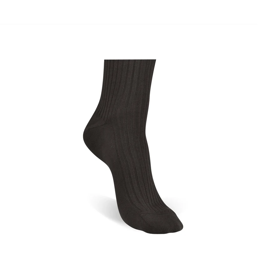 Byford Byford Island Rib Pima Cotton Dress Socks
