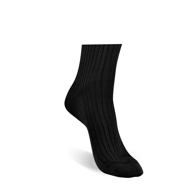 Byford Byford Island Rib Pima Cotton Dress Socks