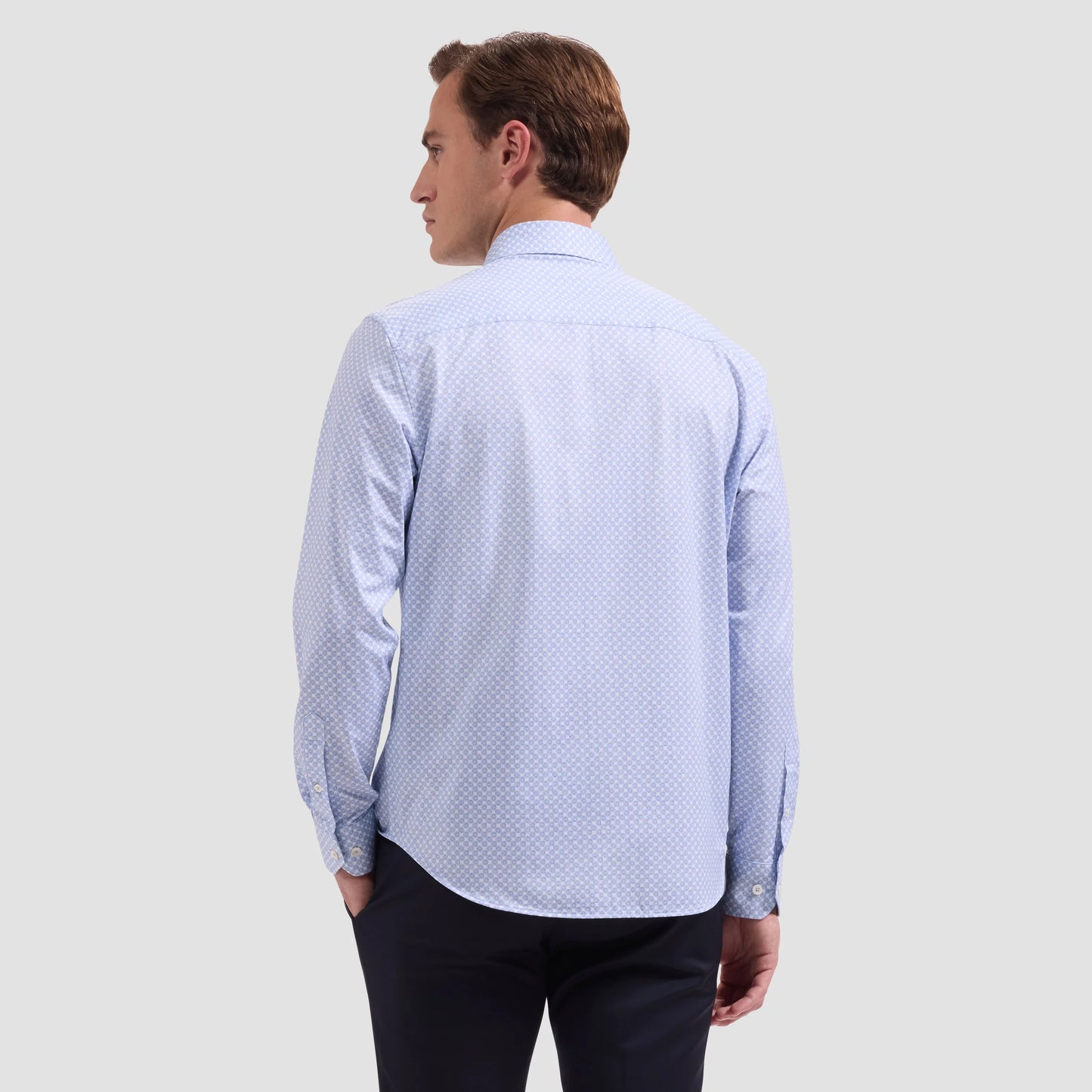 Bugatchi James OoohCotton® Geometric Spiral Shirt