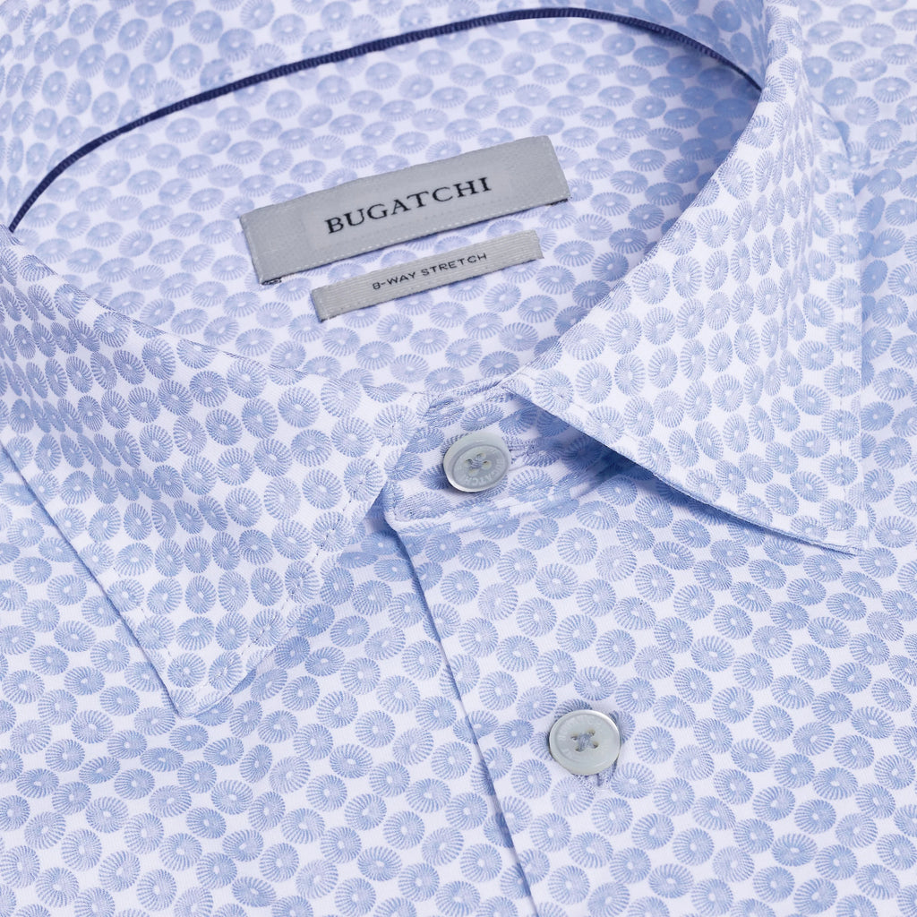 Bugatchi James OoohCotton® Geometric Spiral Shirt