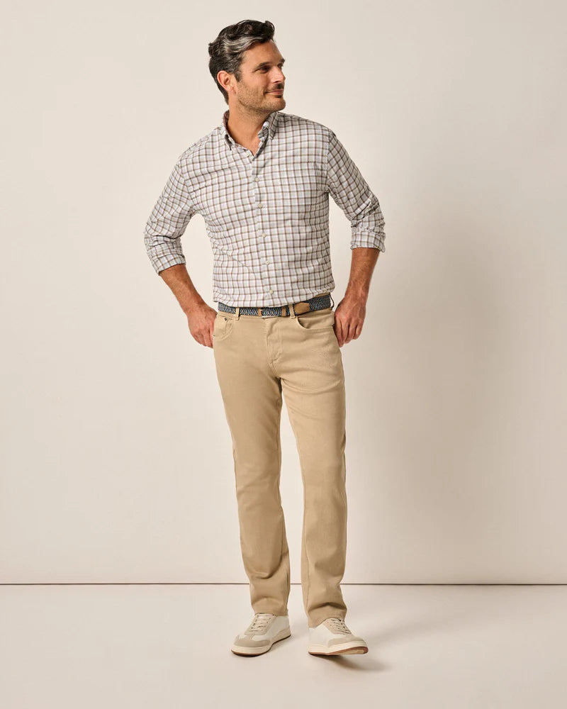 Johnnie-O Carmel Sateen 5-Pocket Pant