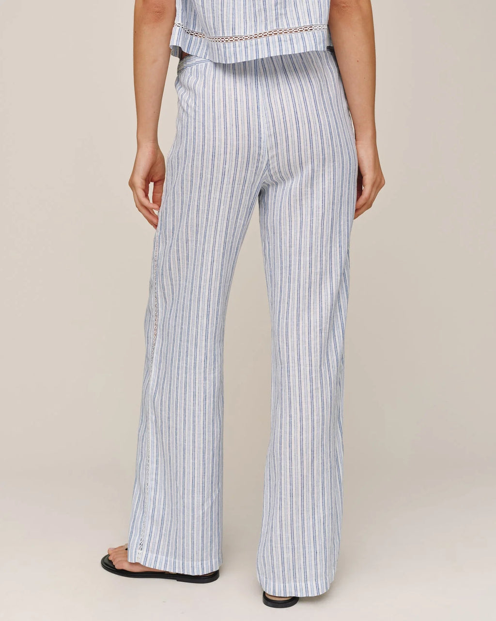 Bella Dahl Lattice Side Stripe Drawstring Pant
